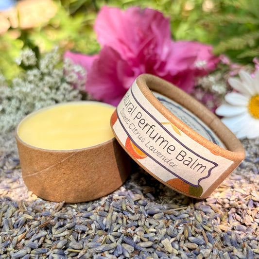Perfume Balm, Sweet Citrus Lavender, Just Honest Living, MyEcoMark