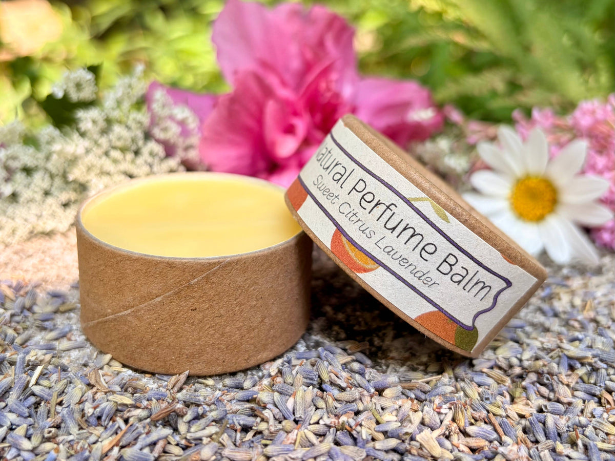 Perfume Balm, Sweet Citrus Lavender, Just Honest Living, MyEcoMark, view 2