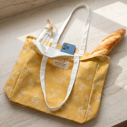 Organic Cotton Market Tote, Bee's Wrap, MyEcoMark