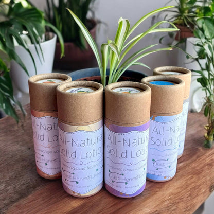 Natural Zero-Waste Lotion, Sweet Citrus Lavender, Just Honest Living, MyEcoMark